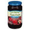 E.D. Smith Triple Fruits No Sugar Added Raspberry with Blackberry & Strawberry Jam, 325 mL