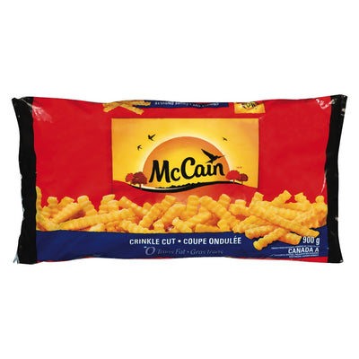 McCain Crinkle Cut Fries, 900 g