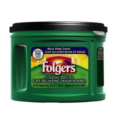 Folgers Classic Decaf Coffee, 642 g