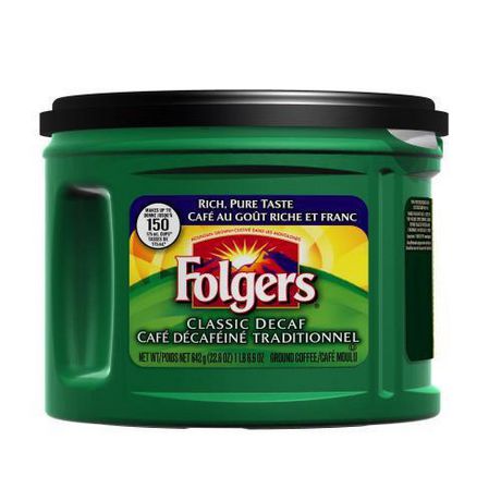 Folgers Classic Decaf Coffee, 642 g