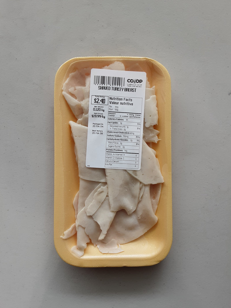 Shaved Turkey Breast