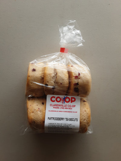 Partridgeberry Tea Biscuits, 6 ct