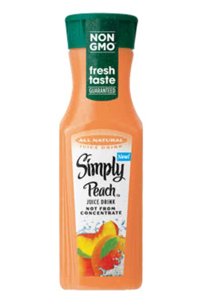 SIMPLY PEACH JUICE, 340mL