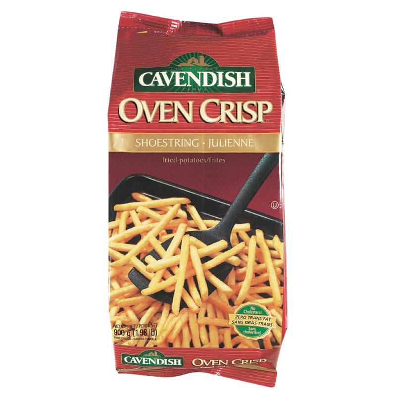 Cavendish Oven Crisp Shoestring Fries, 900 g