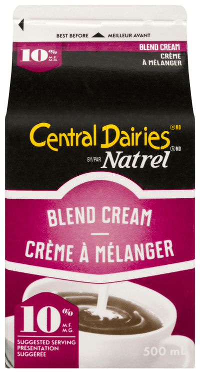 Central Dairies 10% Blend Cream, 500mL