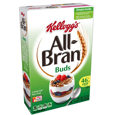 Kellogg's All-Bran Bran Buds Breakfast Cereal, 502 g
