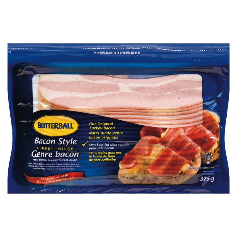 Butterball Turkey Bacon, 375 g