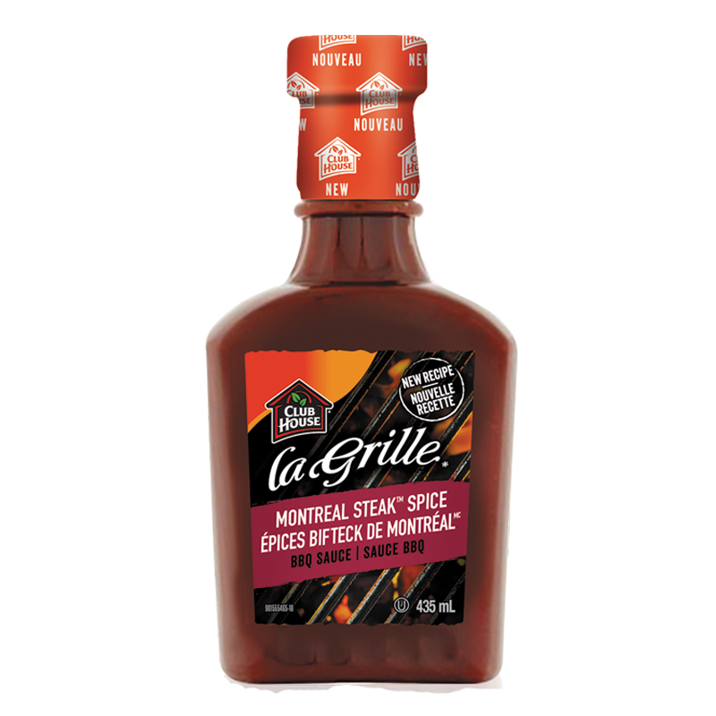 La Grille Montreal Steak Spice Barbecue Sauce, 435 mL