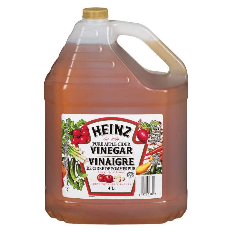 Heinz Pure Apple Cider Vinegar, 4 Liter