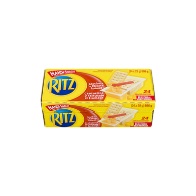 Ritz Crackers'n Cheese Spread Snack, 29 g, 24 ct