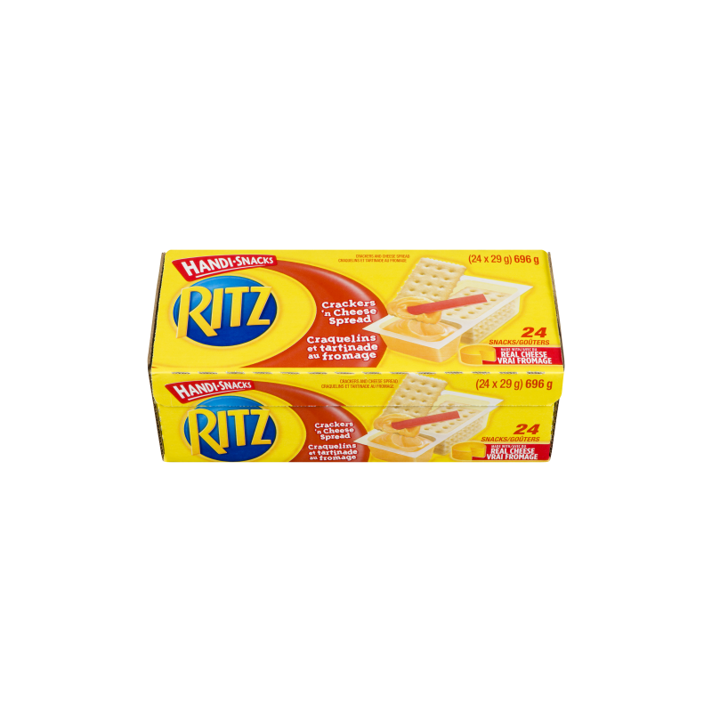 Ritz Crackers'n Cheese Spread Snack, 29 g, 24 ct