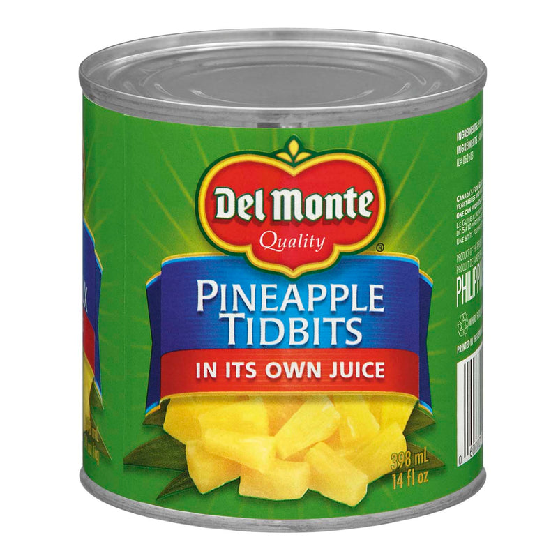 Del Monte Pineapple Tidbits, 414 mL