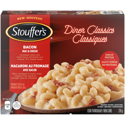 Stouffers Diner Classics Bacon Mac And Cheese, 270 g