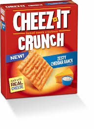 Cheez-It Crunch Zesty Cheddar Ranch Crackers, 191g