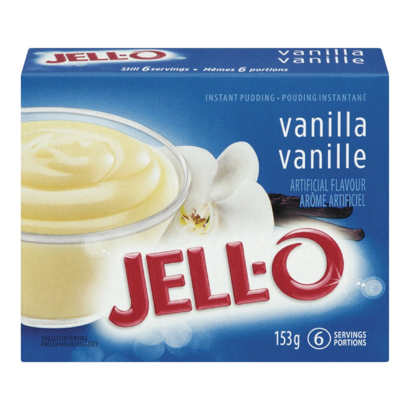 JELL-O Vanilla Instant Pudding, 153 g