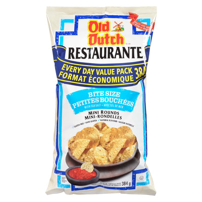 Old Dutch Restaurante Bite SIze Tortilla Chips, 384 g