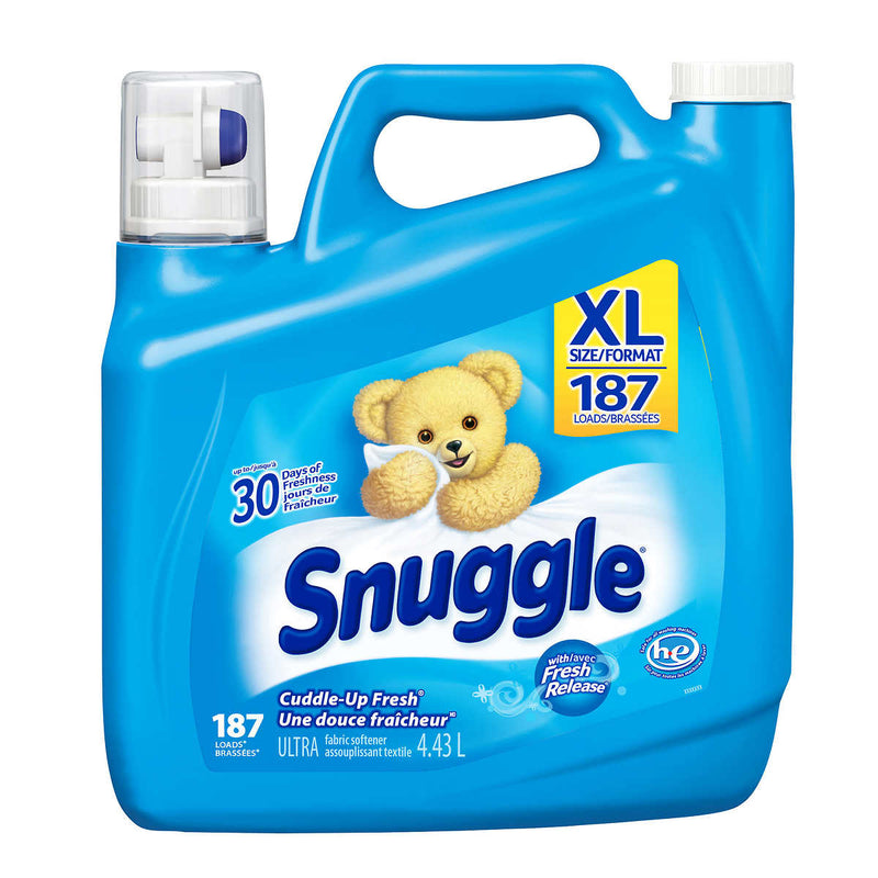 Snuggle Cuddle up Fresh Fabric Softener, 4.43 l