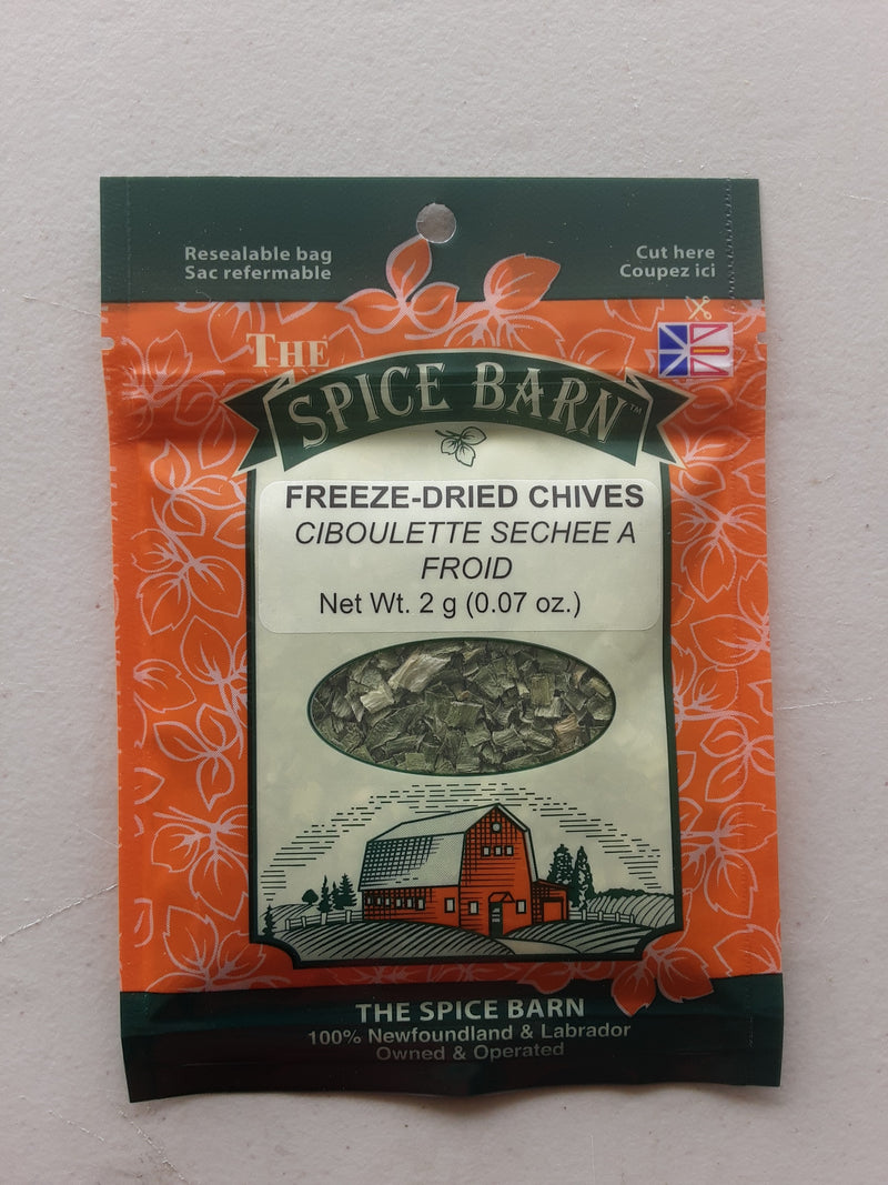 Spice Barn Freeze-Dried Chives, 2 g