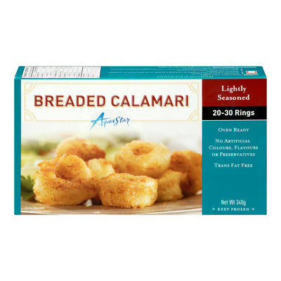 Aqua Star Breaded Calamari, 340 g