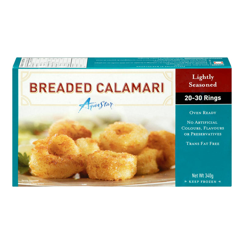 Aqua Star Breaded Calamari, 340 g