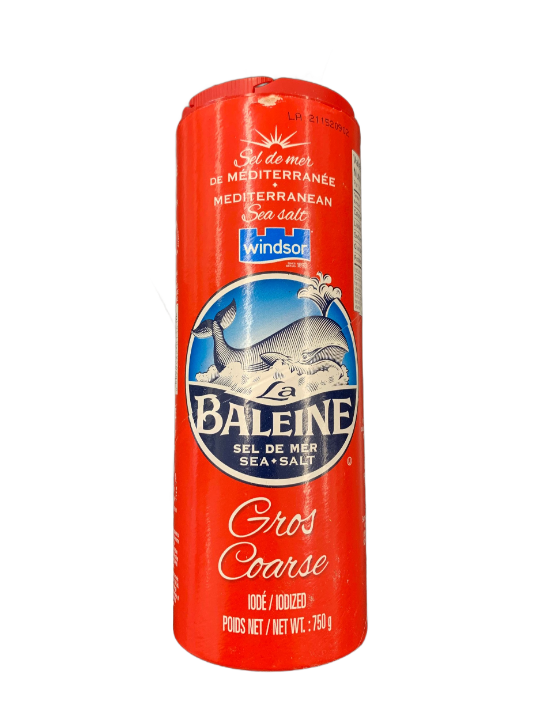 Windsor Baleine Coarse Mediterranean Sea Salt, 750 g