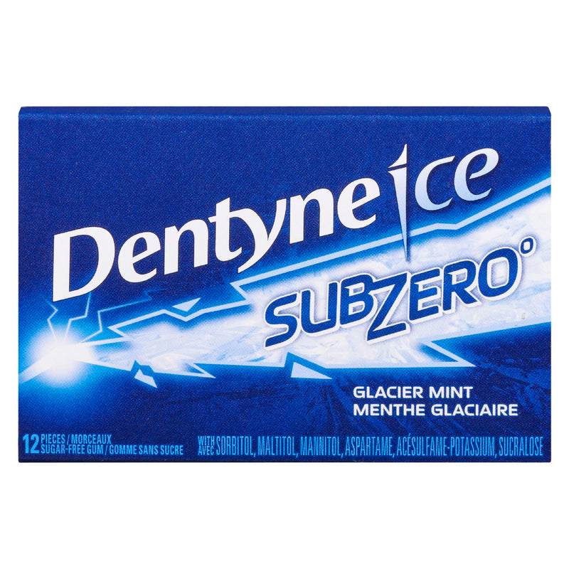 Dentyne Ice Subzero Glacier Mint
