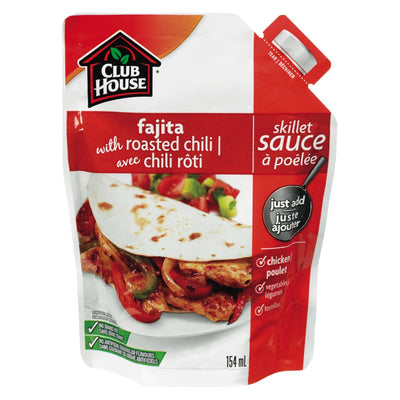 Club House Fajita With Roasted Chili Sauce, 154 mL