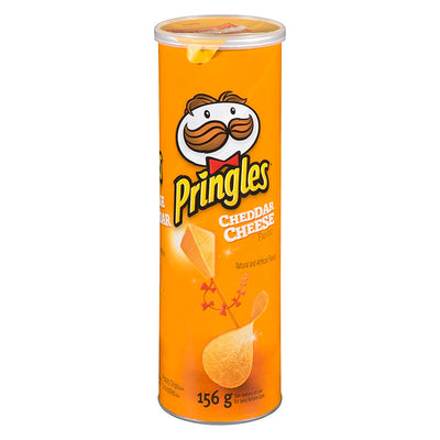 Pringles Cheddar Cheese Chips, 156 g
