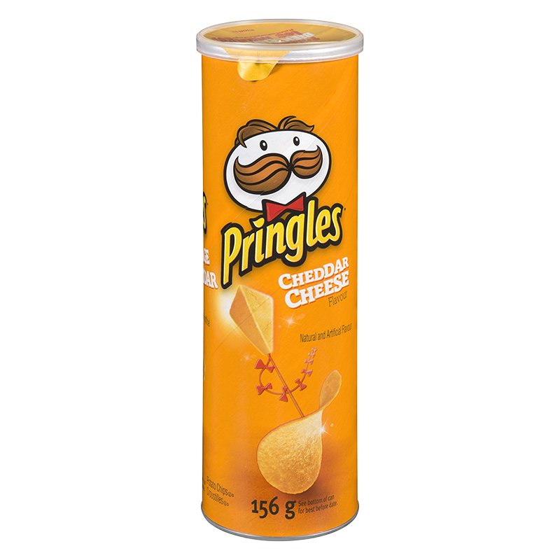 Pringles Cheddar Cheese Chips, 156 g