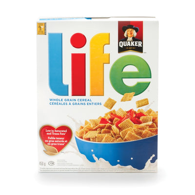 Quaker Life Whole Grain Cereal, 450 g
