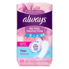 Always Fresh Thin Regular Pantiliners, 60 count