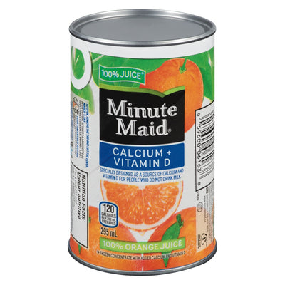 Minute Maid Calcium + Vitamin D Added 100% Orange Juice, 295 mL