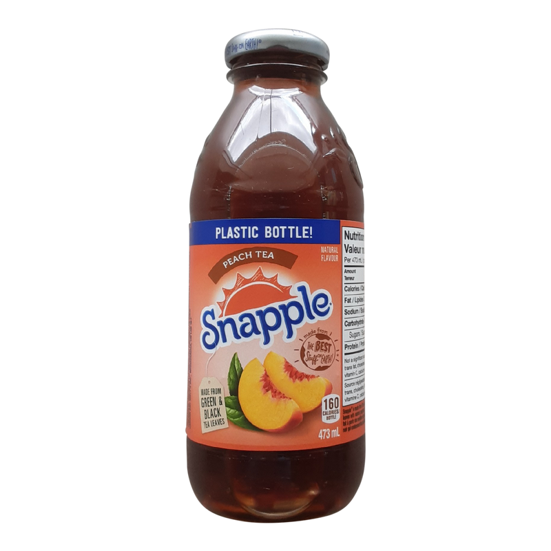Snapple Peach Tea, 473 mL