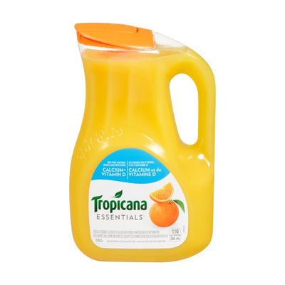 Tropicana Essentials Orange Juice, 2.63 l