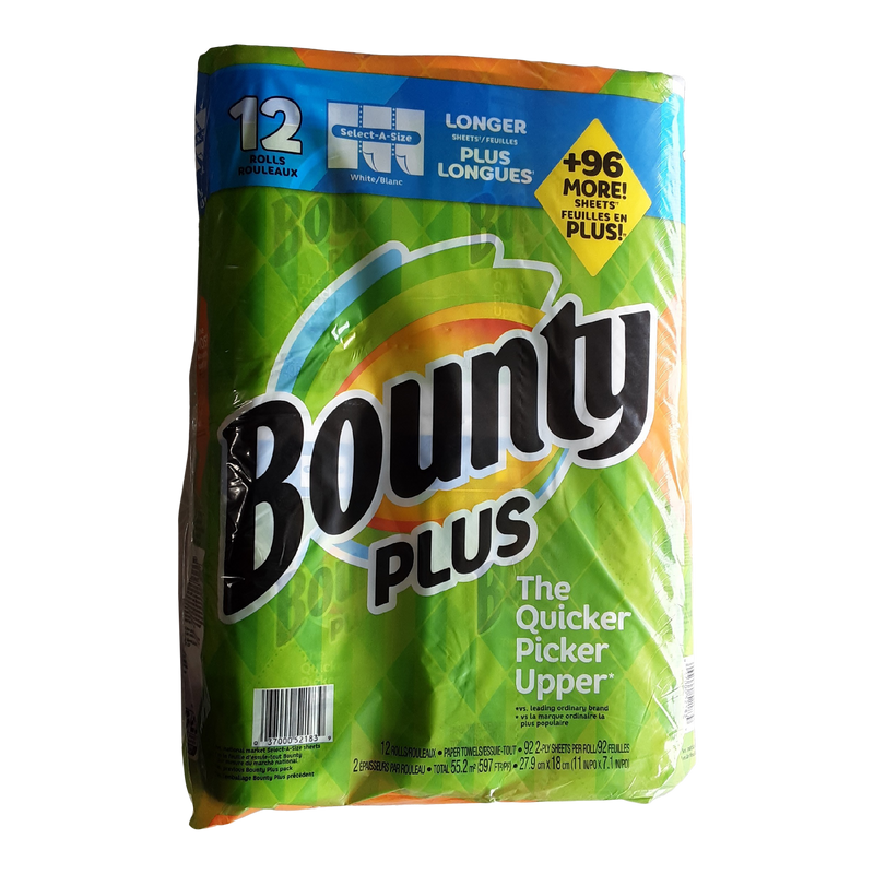 Bounty Rolls, 12 ct