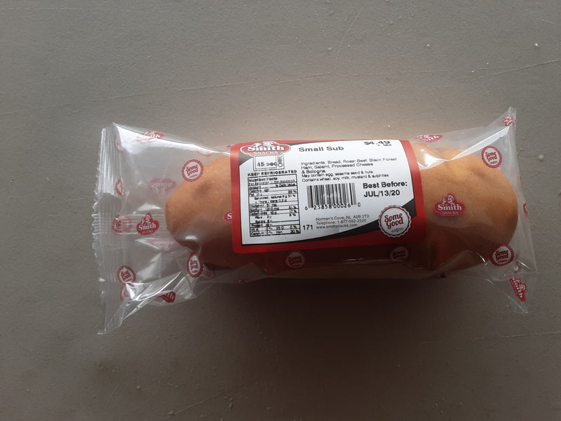 Smith Snacks Small Sub