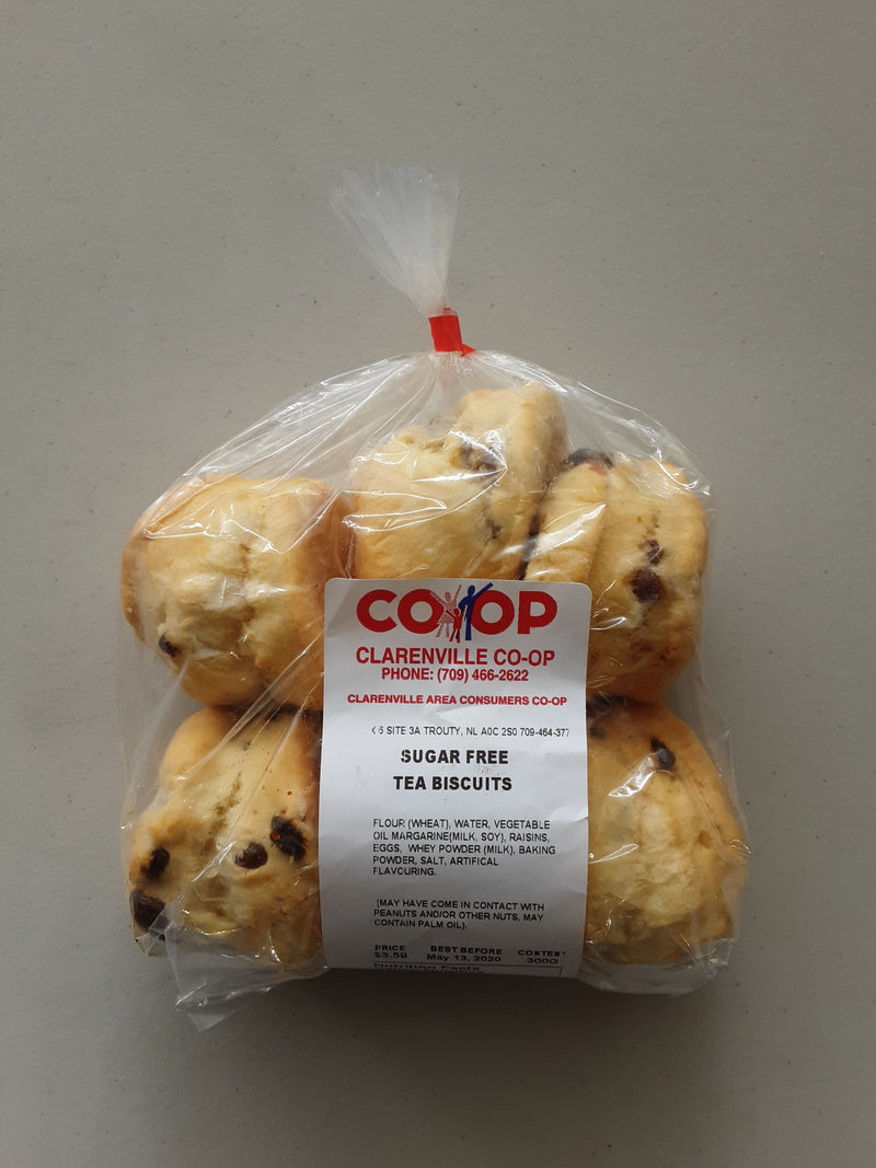 Sugar Free Raisin Tea Biscuits, 300 g