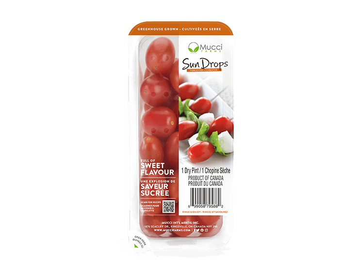 Mucci Sun Drops Tomatoes Dry Pint, 473 mL