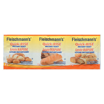 Fleischmann's Quick Rise Instant Yeast, 8 g