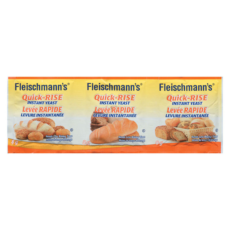 Fleischmann's Quick Rise Instant Yeast, 8 g