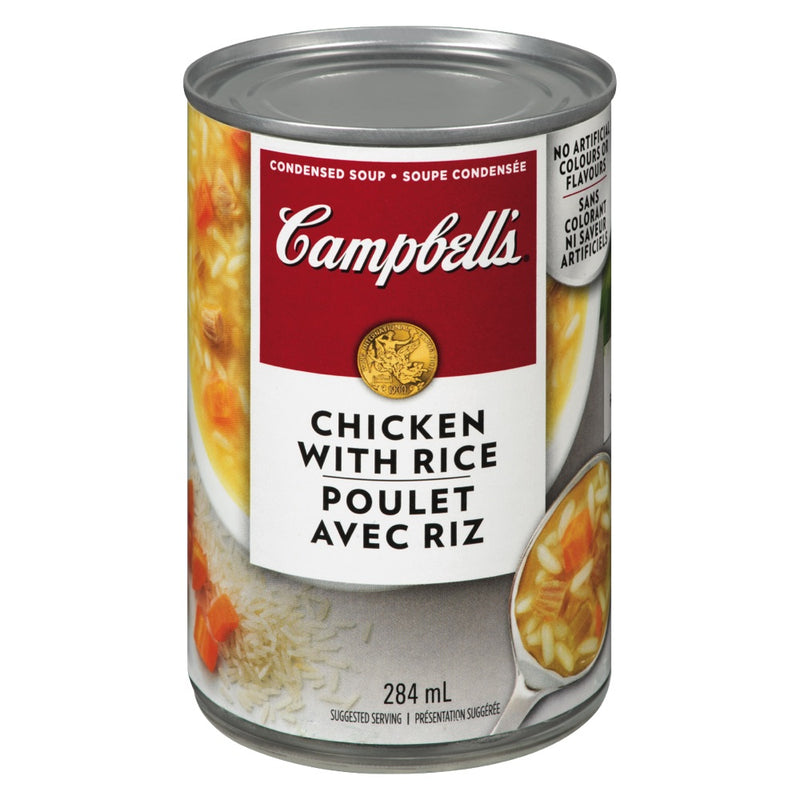 Campbell's Chicken With Rice Condensed Soup, 284 mL