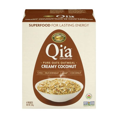 Qi'a Creamy Coconut Oatmeal, 228 g
