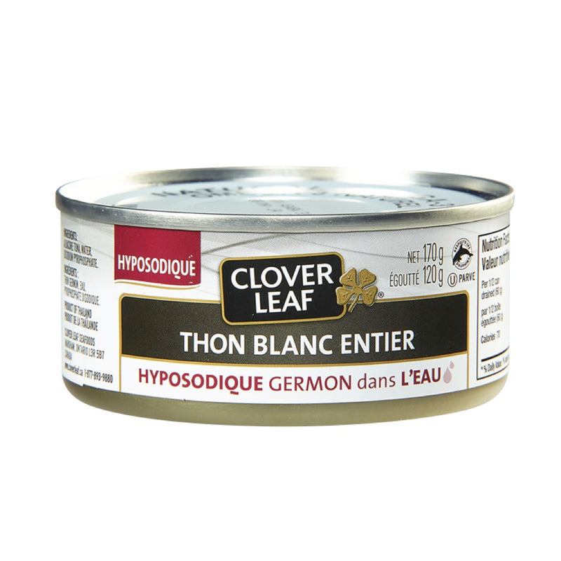 Clover Leaf Solid White Tuna in Water, 170 g