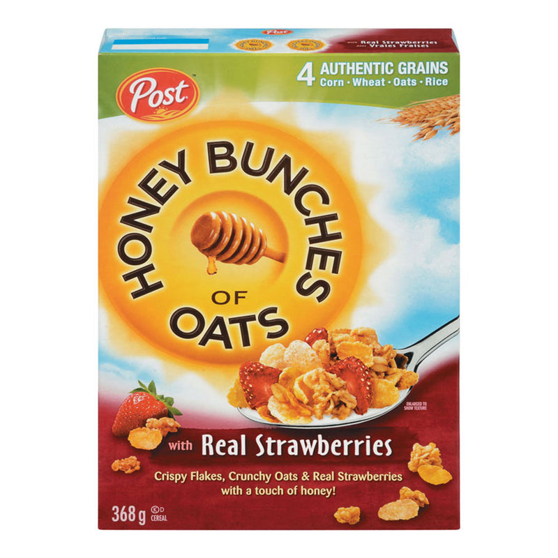 Post Honey Bunches Of Oats with Strawberries, 368 g