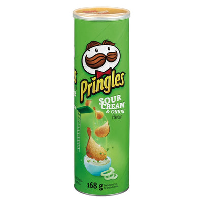 Pringles Sour Cream & Onion, 168 g