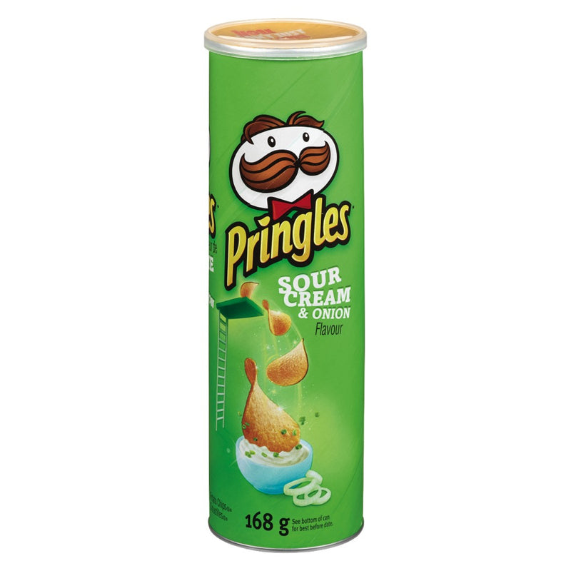 Pringles Sour Cream & Onion, 168 g