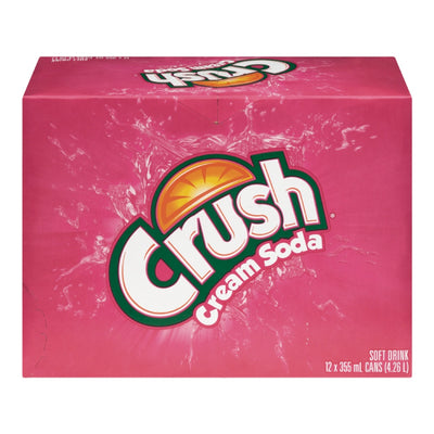 Crush Cream Soda, 12 x 355mL