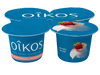 Oikos Strawberry Banana Greek Yogurt, 4 x 100 g