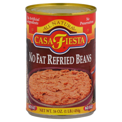 Casa Fiesta No Fat Refried Beans, 454 g