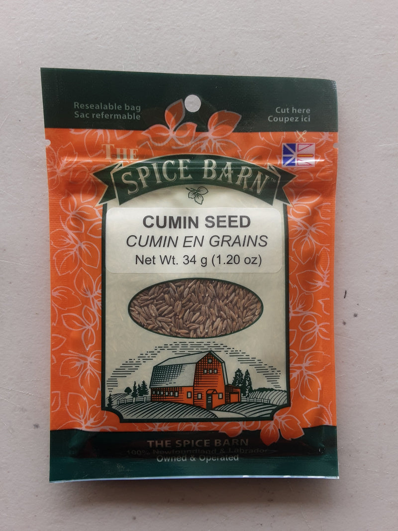 Spice Barn Cumin Seed, 34 g